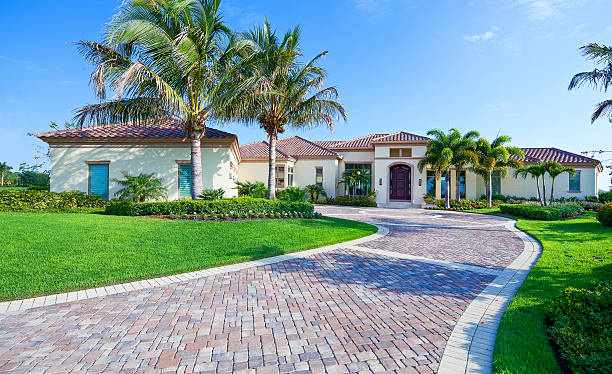 Cobblestone Driveway Pavers in Danbury, TX